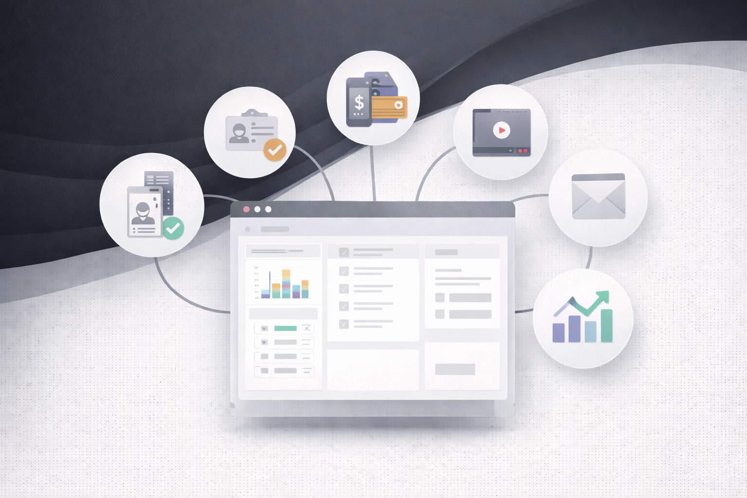 Plataforma completa para la gestión de eventos corporativos - Centralización de registros, pagos, comunicaciones y reportes