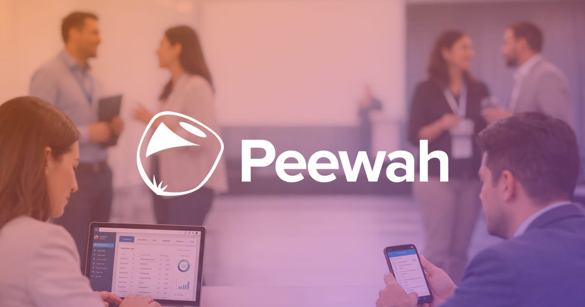 Peewa Software para eventos corporativos — Peewah | Peewah